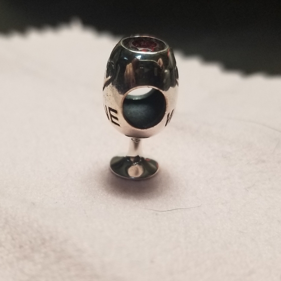 Wine Charm Sterling Sliver - Picture 4 of 7